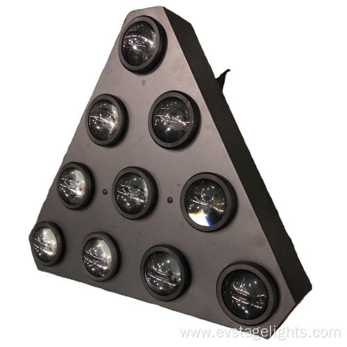 10x30W LED beam triangle sharped effect light